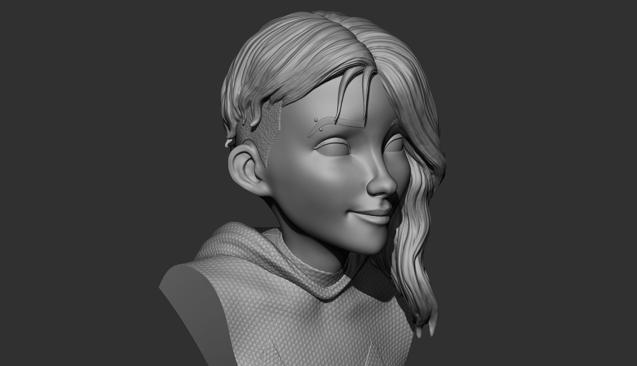 Spidergwen - Spiderman 3D print model_11