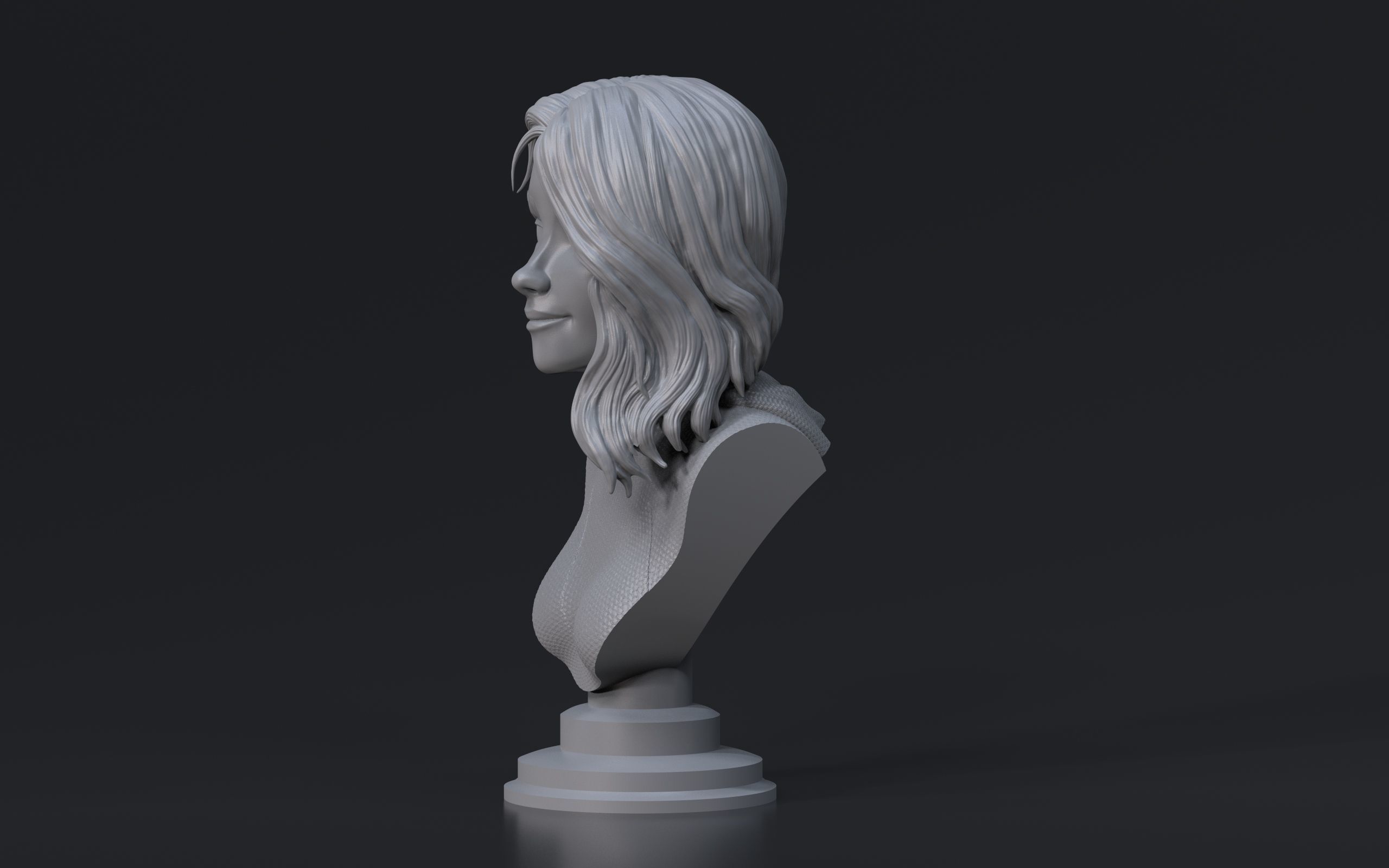 Spidergwen - Spiderman 3D print model_19