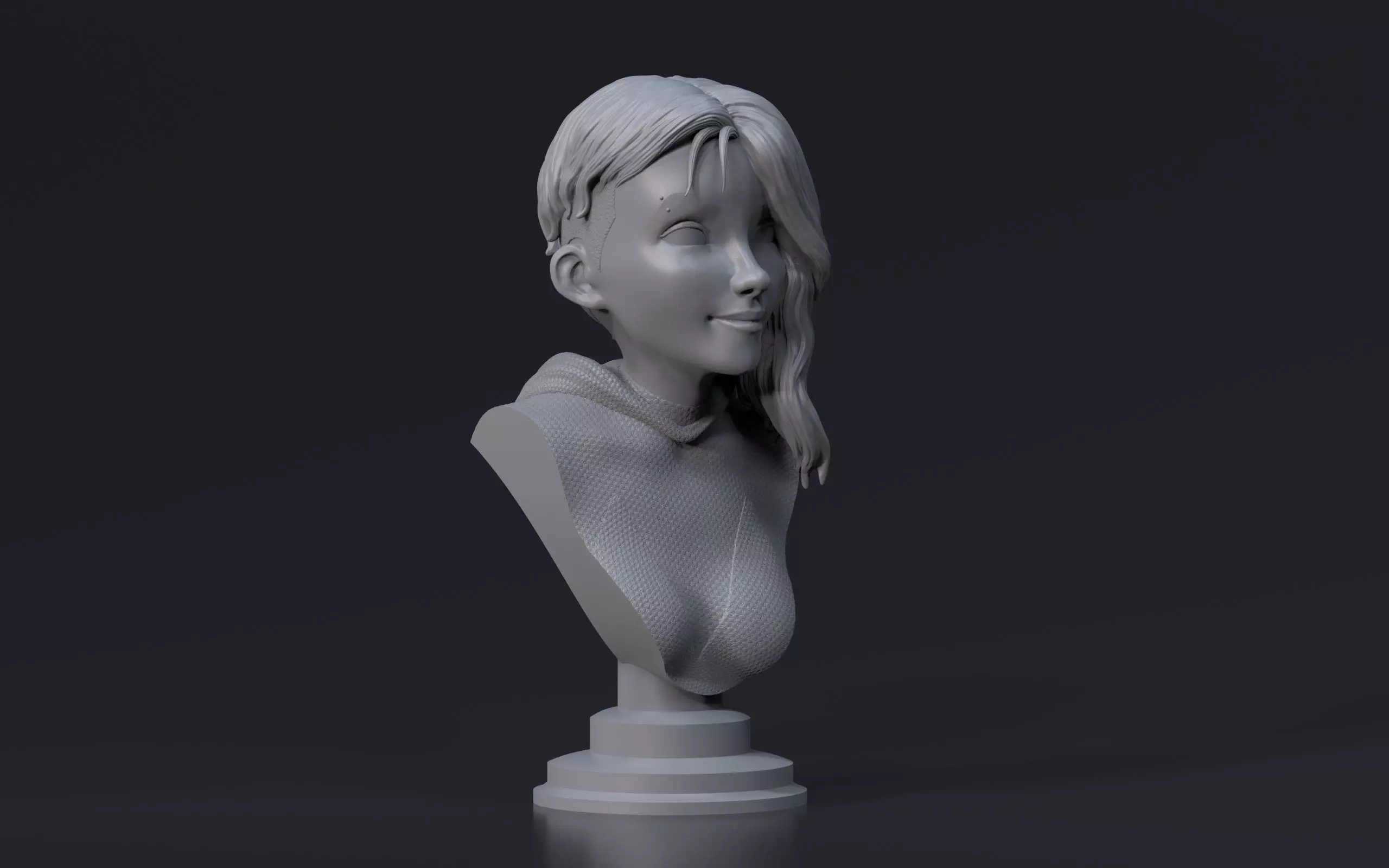 Spidergwen - Spiderman 3D print model_0