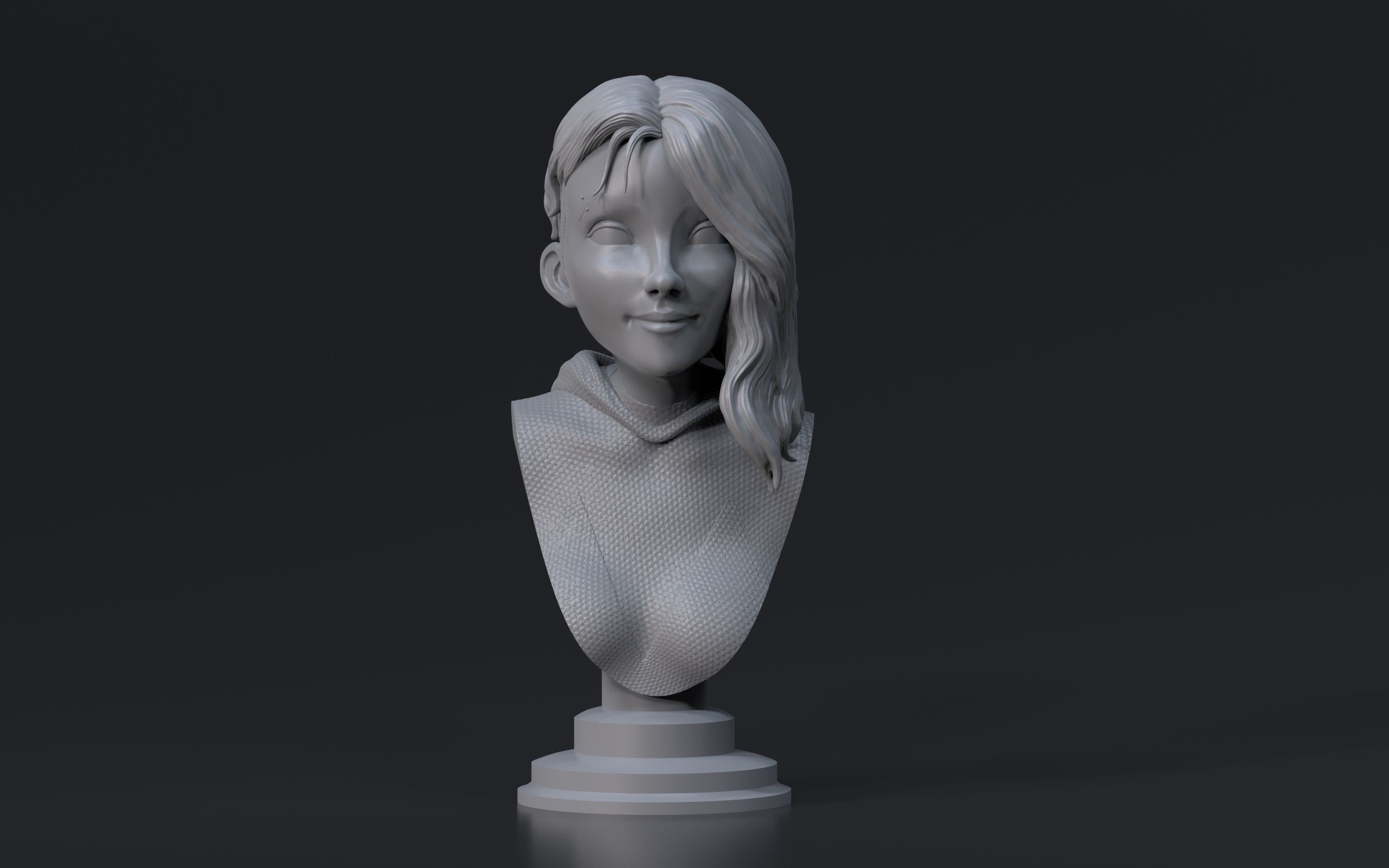 Spidergwen - Spiderman 3D print model_24