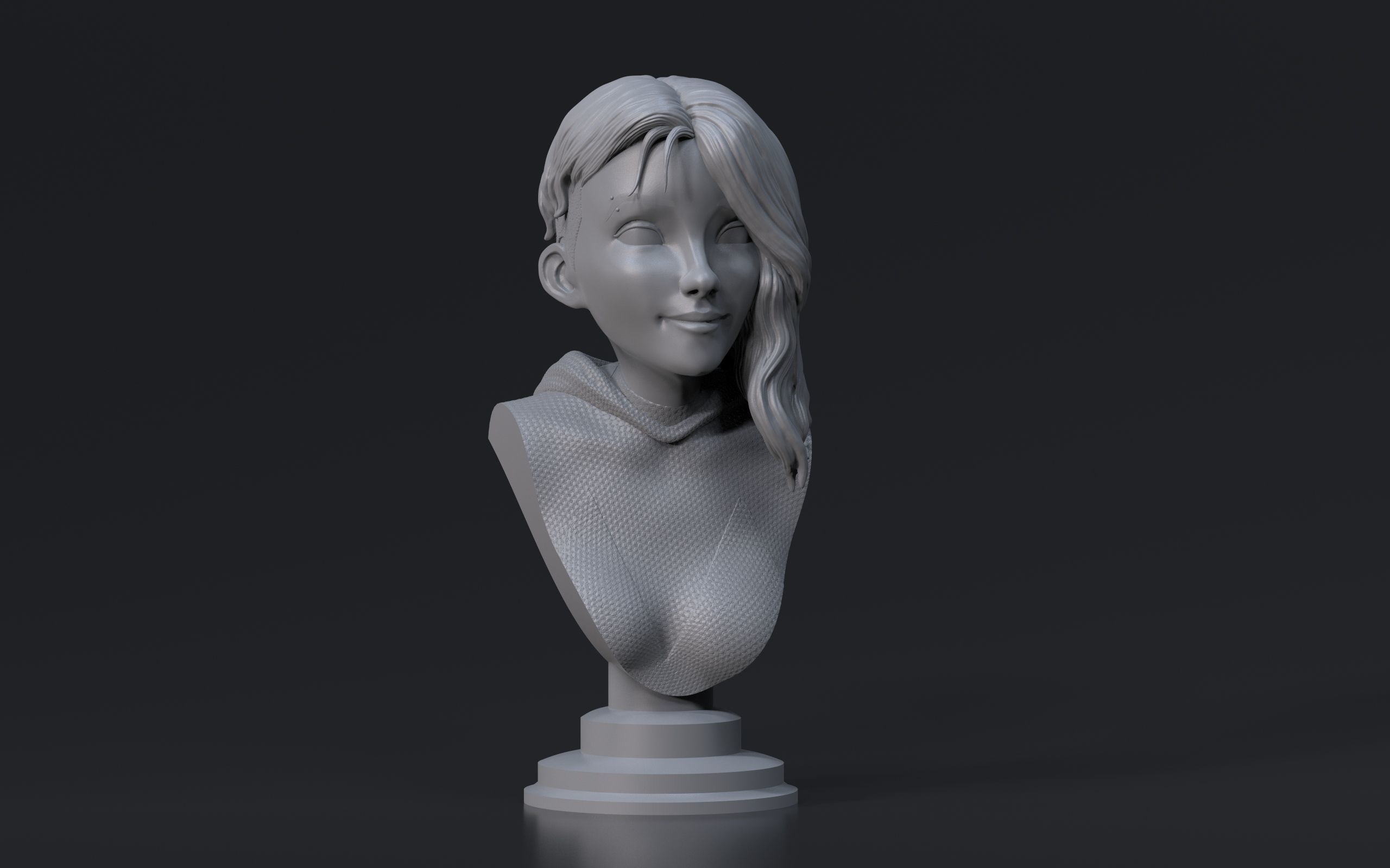 Spidergwen - Spiderman 3D print model_26