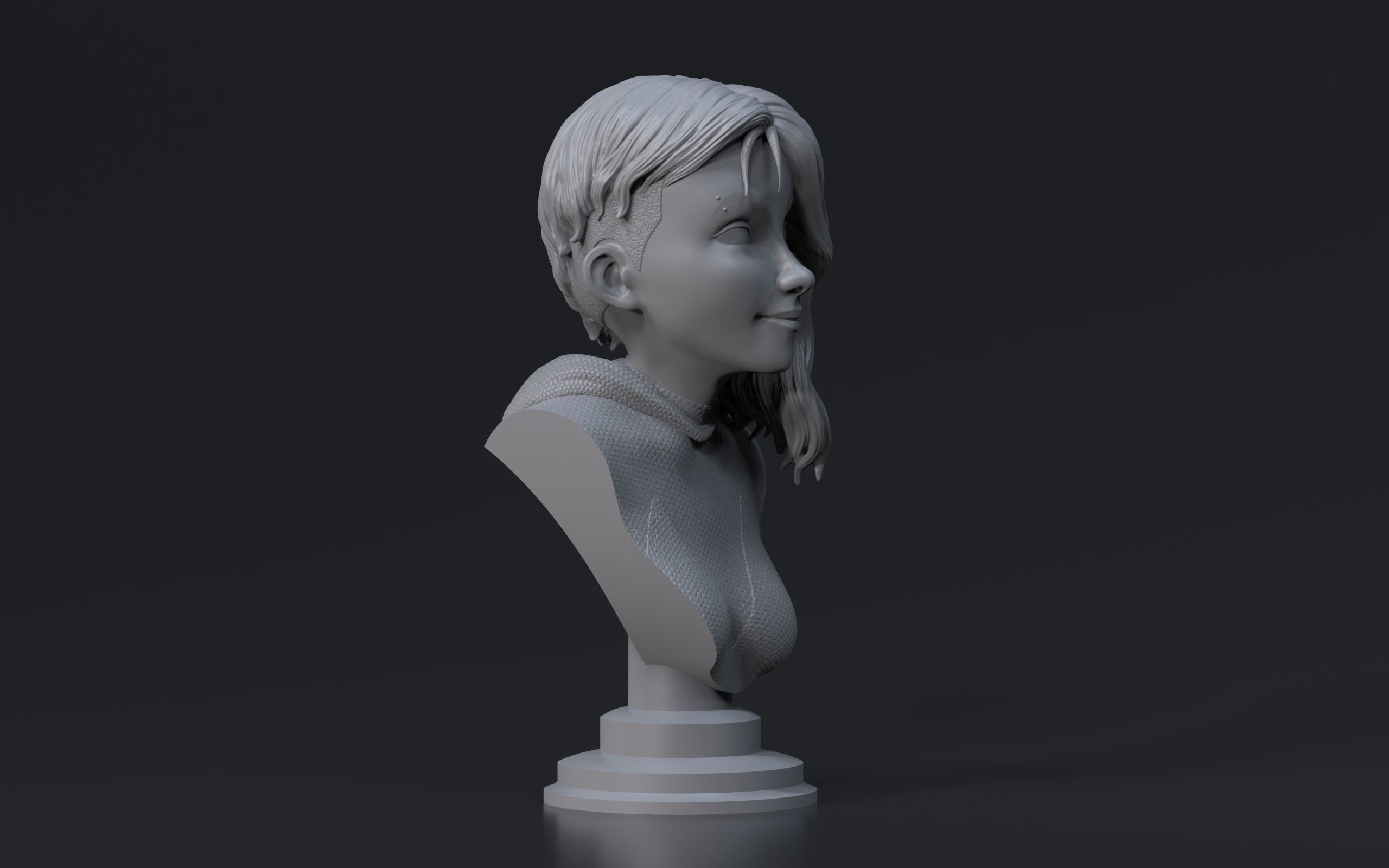 Spidergwen - Spiderman 3D print model_16