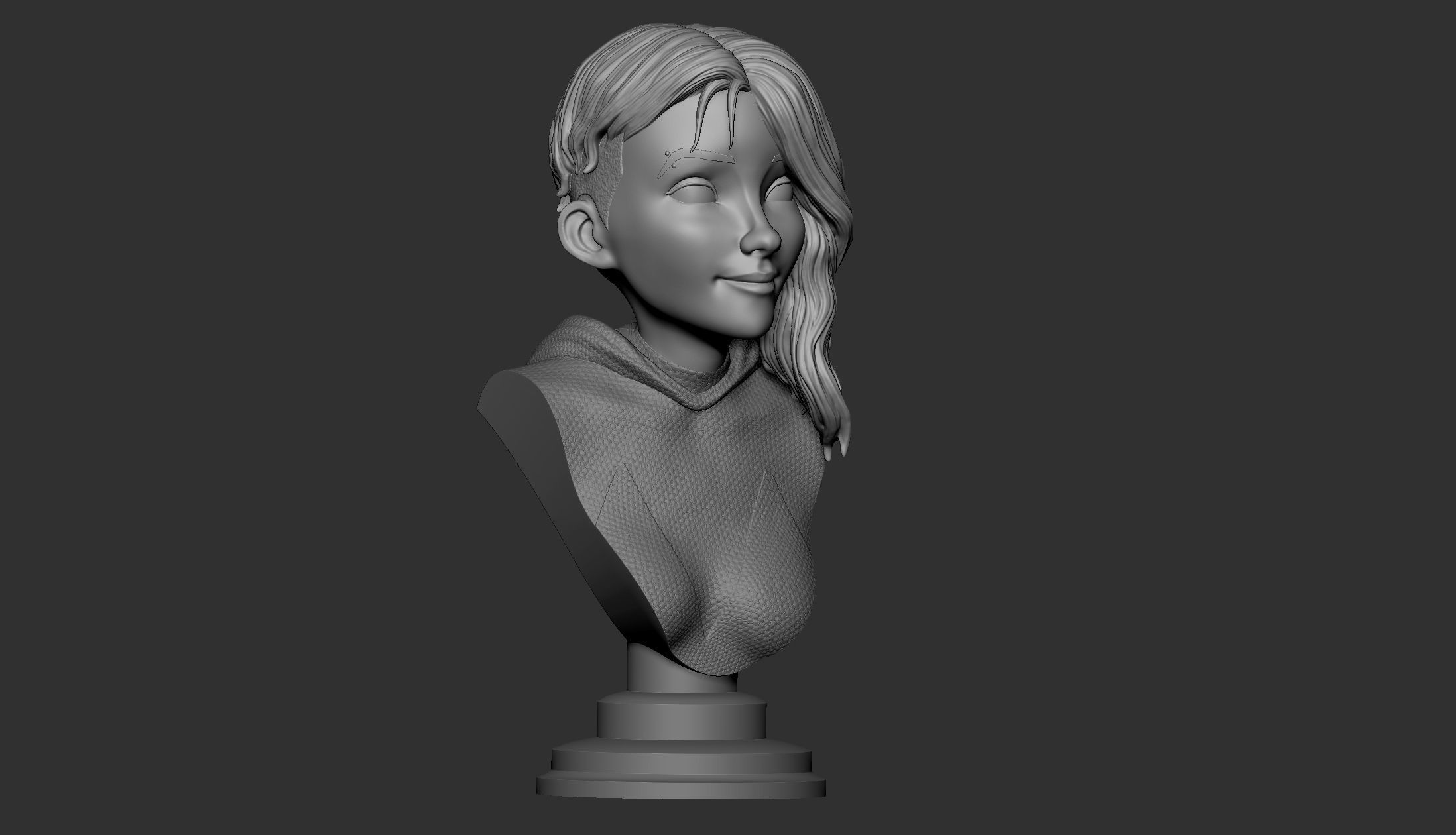 Spidergwen - Spiderman 3D print model_9