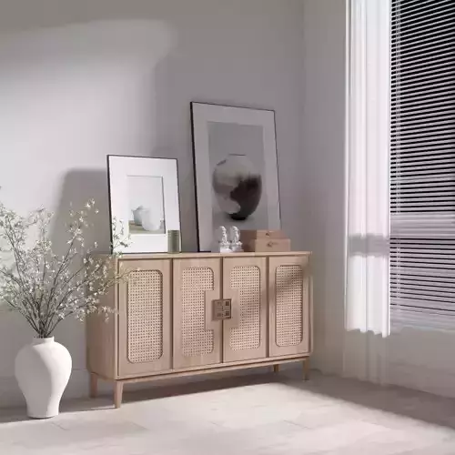 Modern entrance style cabinet