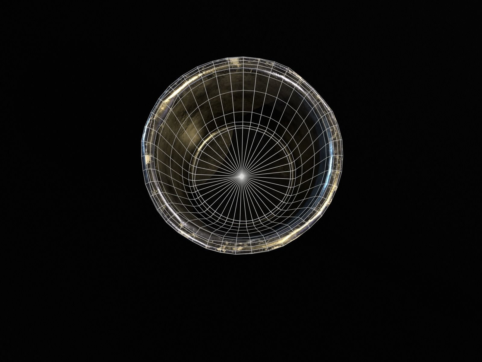 Royal Chalice Low-poly 3D model_23