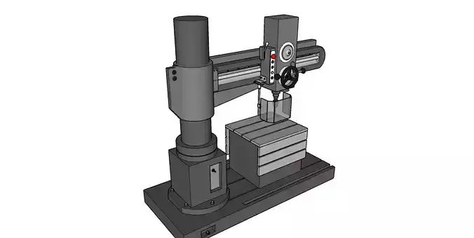 Furadeira Radial--Radial Drill