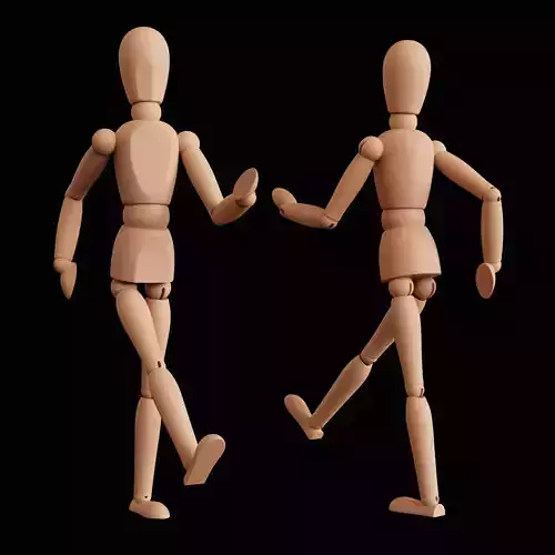 BJD doll IKEA 30cm 3D print model