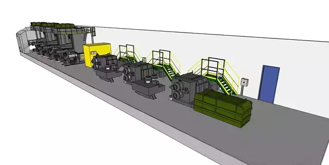 Trem de Desbaste--Roughing train