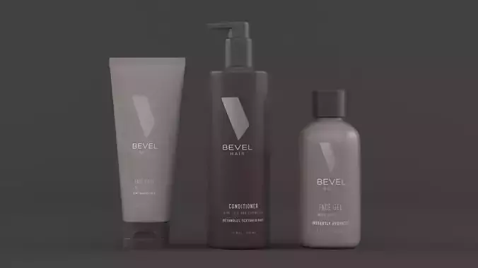 Skin Care Set 3D model