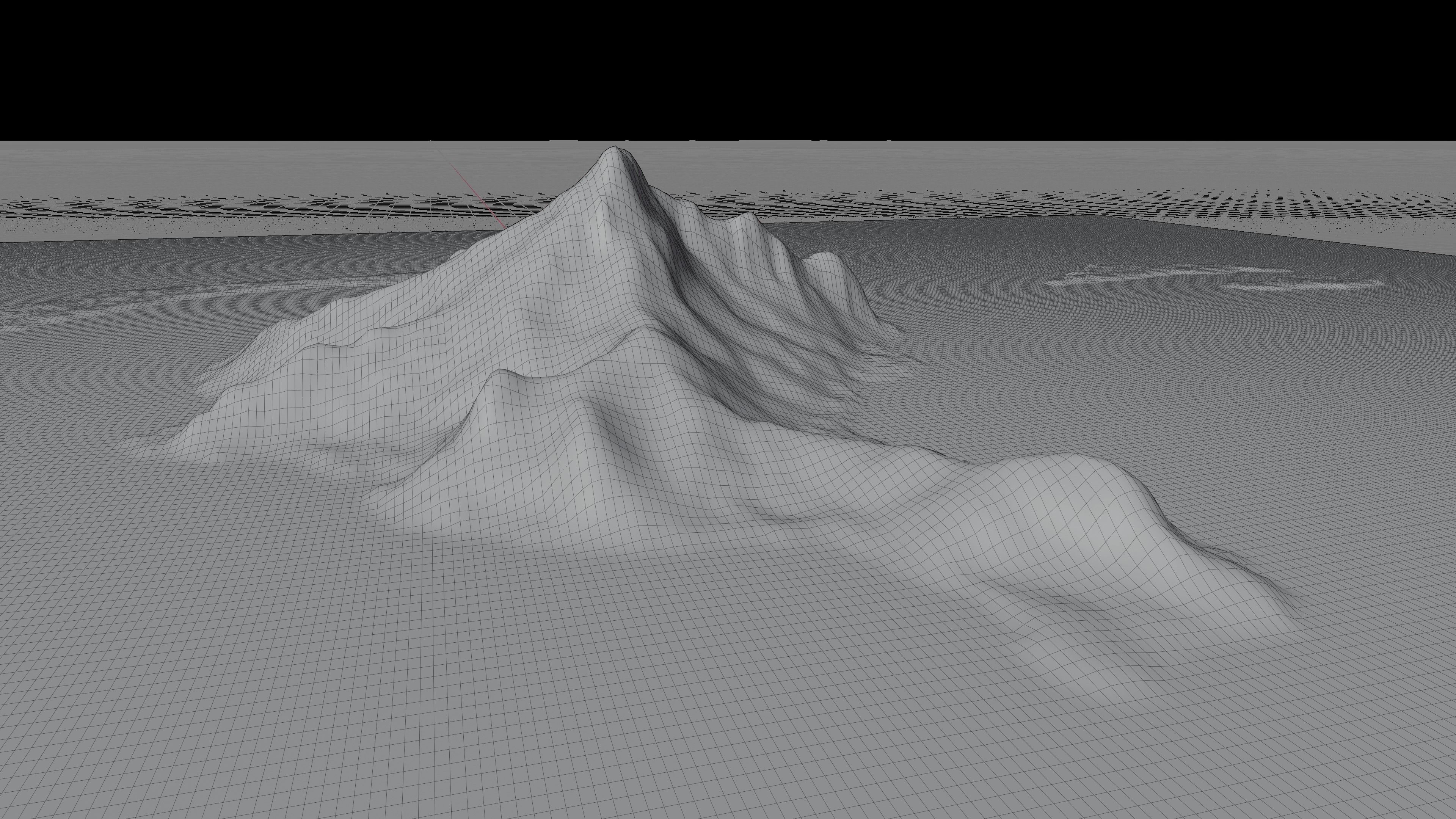 maupiti island 3d model terrain 3D model_11