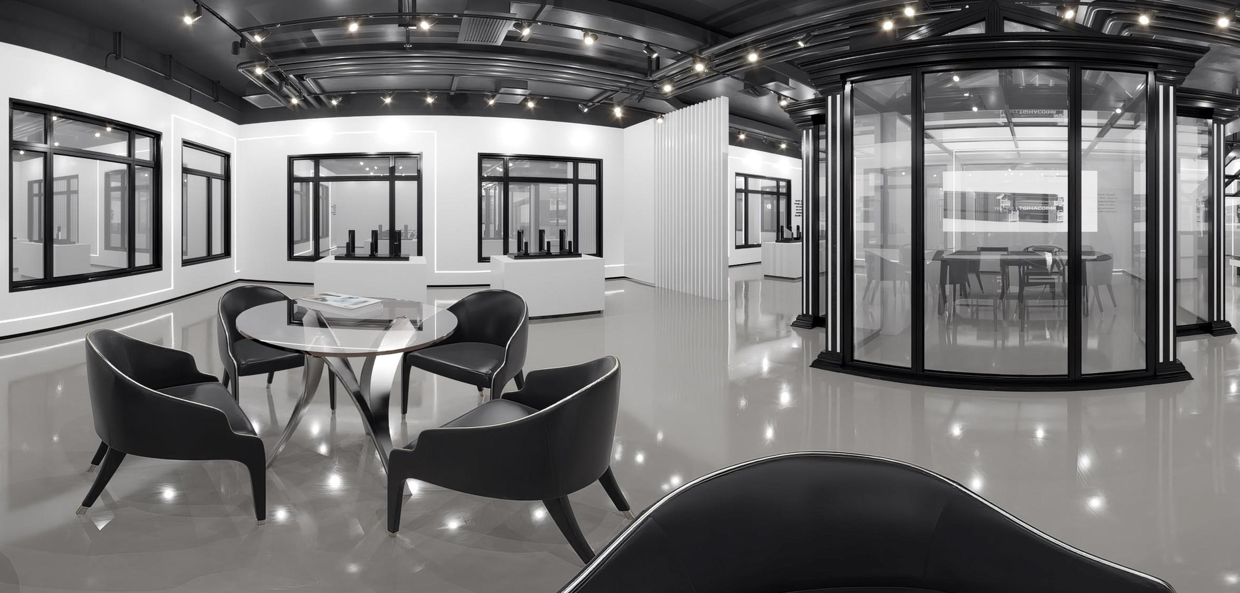 Design Classroom Calligraphy 3D model_4