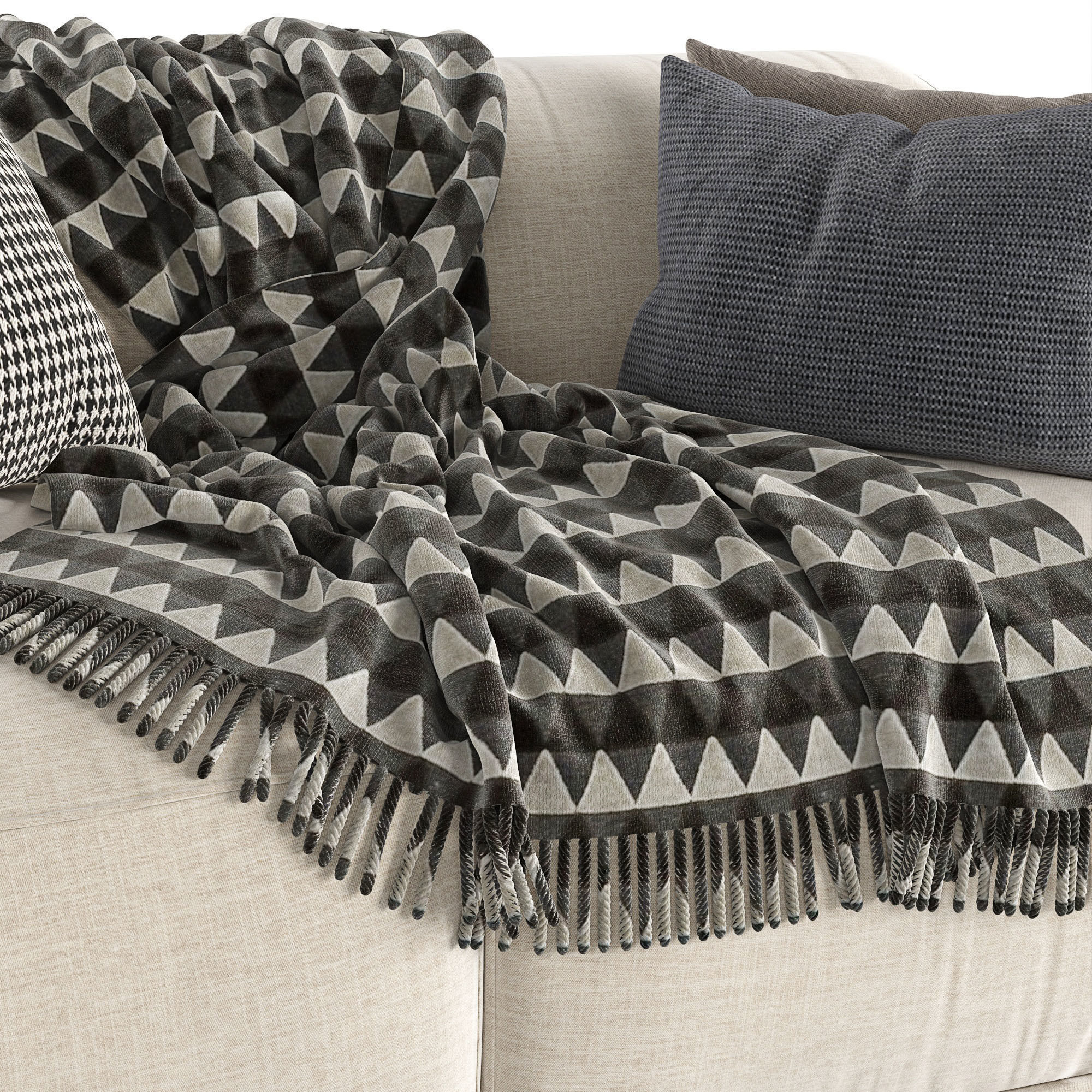 Hedda Fabric Modular Sofa 3D model_3