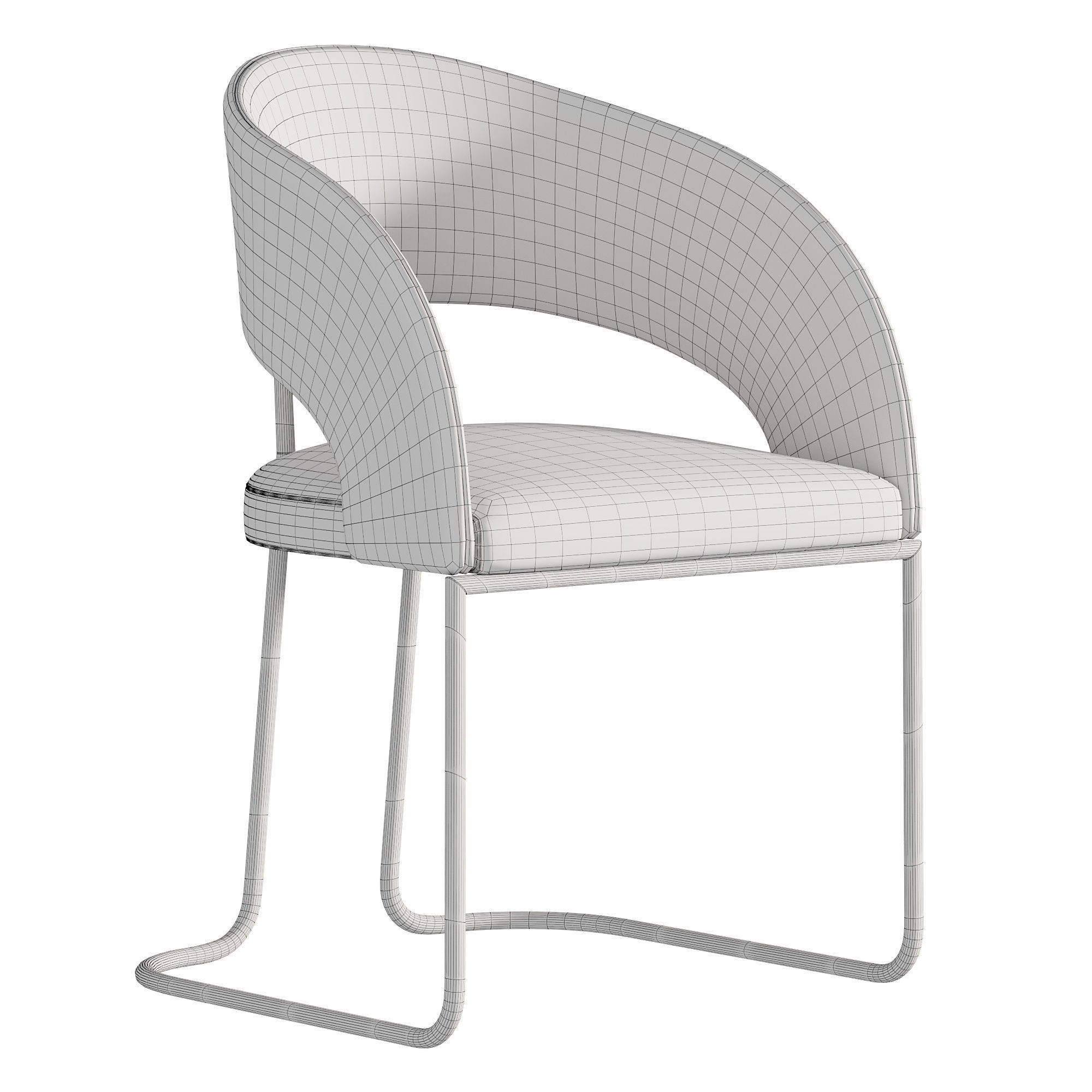 Chair ALLEN 3D model_2