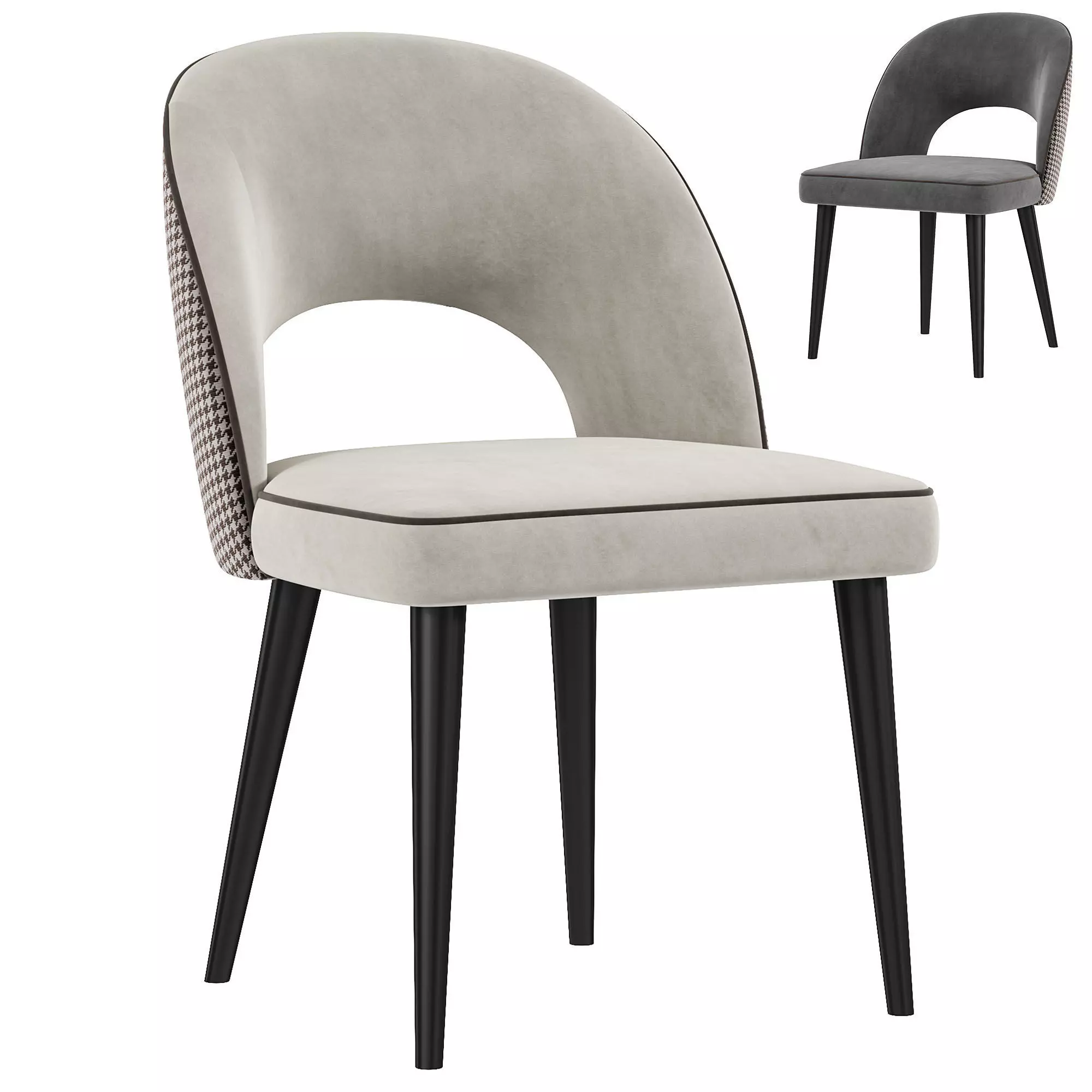 Kalifornia Chair By Cazarina 3D model_0