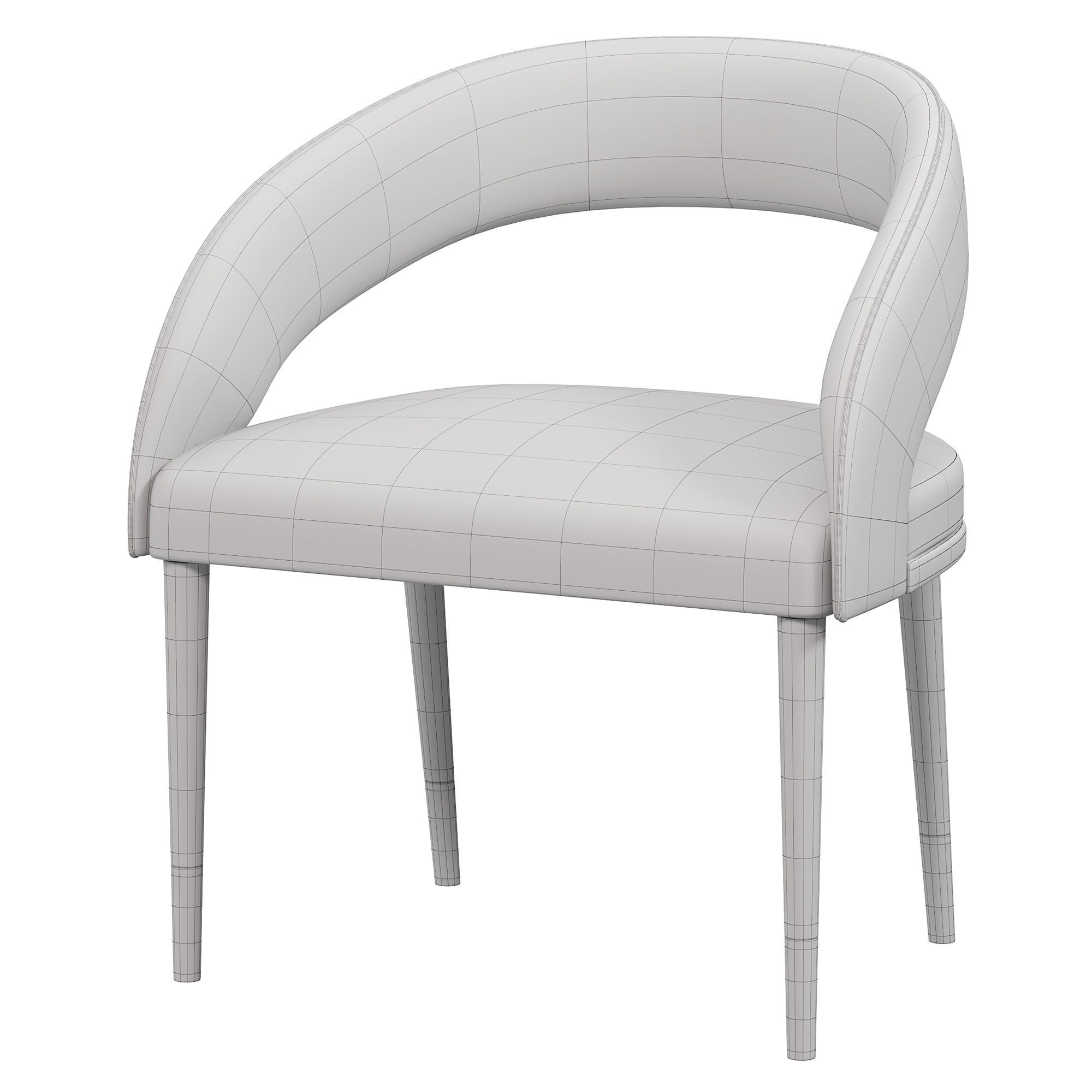 BERKELEY Chair by cazarina 3D model_2