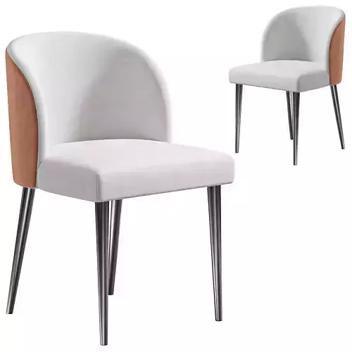 ASHVILL chair by cazarina 3D model