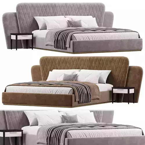 Salerno Bed By Cazarina Collection