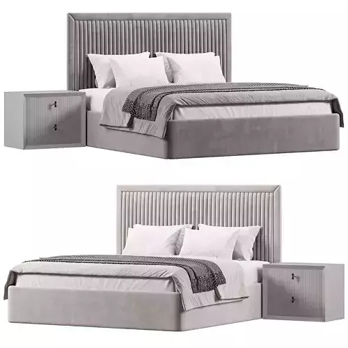 Kamia Bed By Cazarina Collection