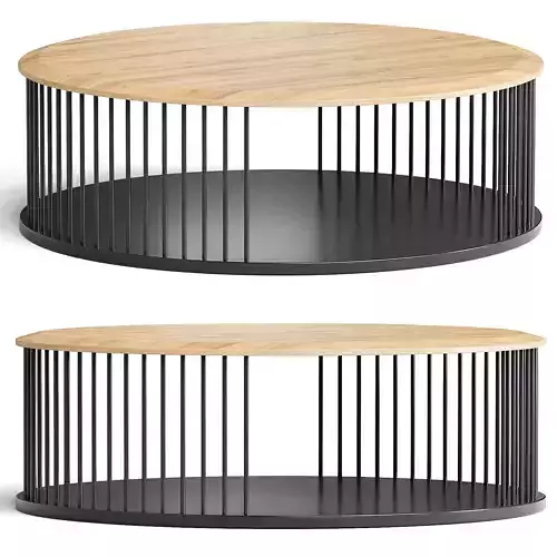 MEMORIA Round coffee table By Wewood