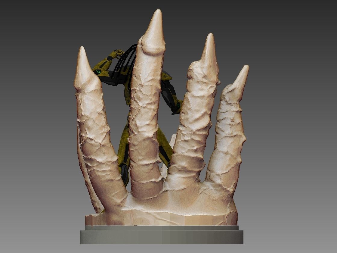 Cyrax from Mortal Kombat 9 3D print model_3