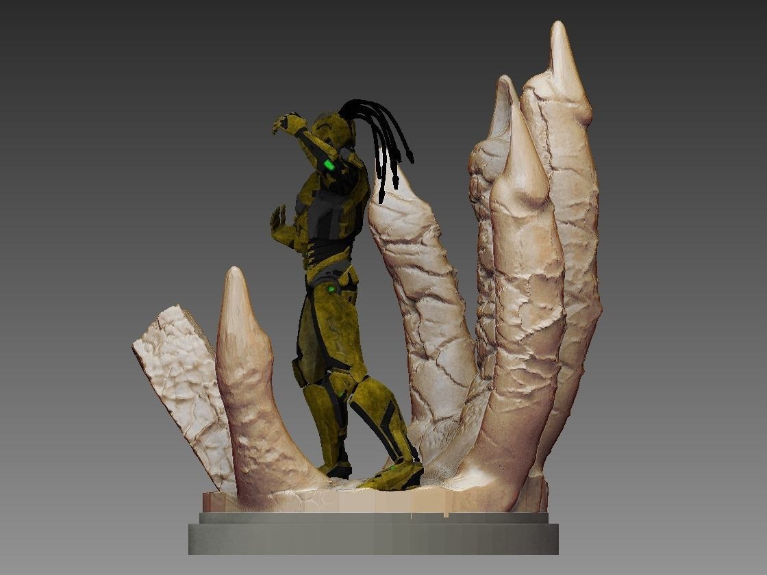 Cyrax from Mortal Kombat 9 3D print model_4