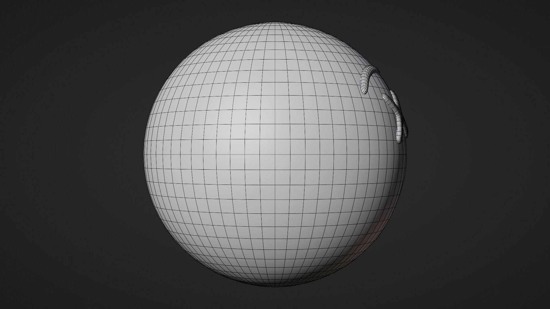 Faint or Dead Face Emoticon Emoji or Smiley 3D model_10