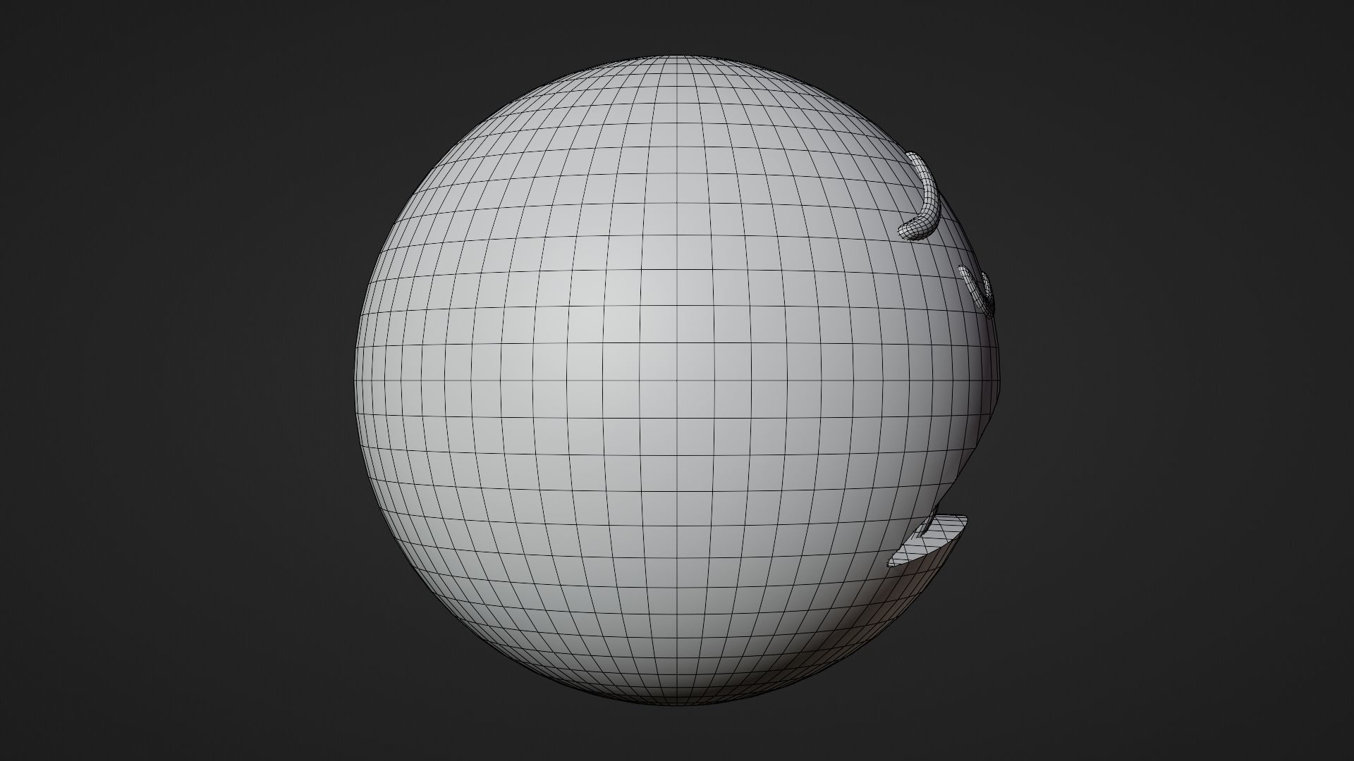 Exhausted or Weary Emoticon Emoji or Smiley 3D model_10