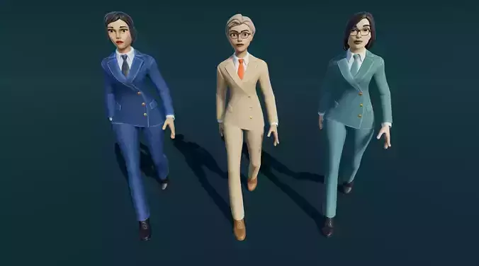 Business Woman Character