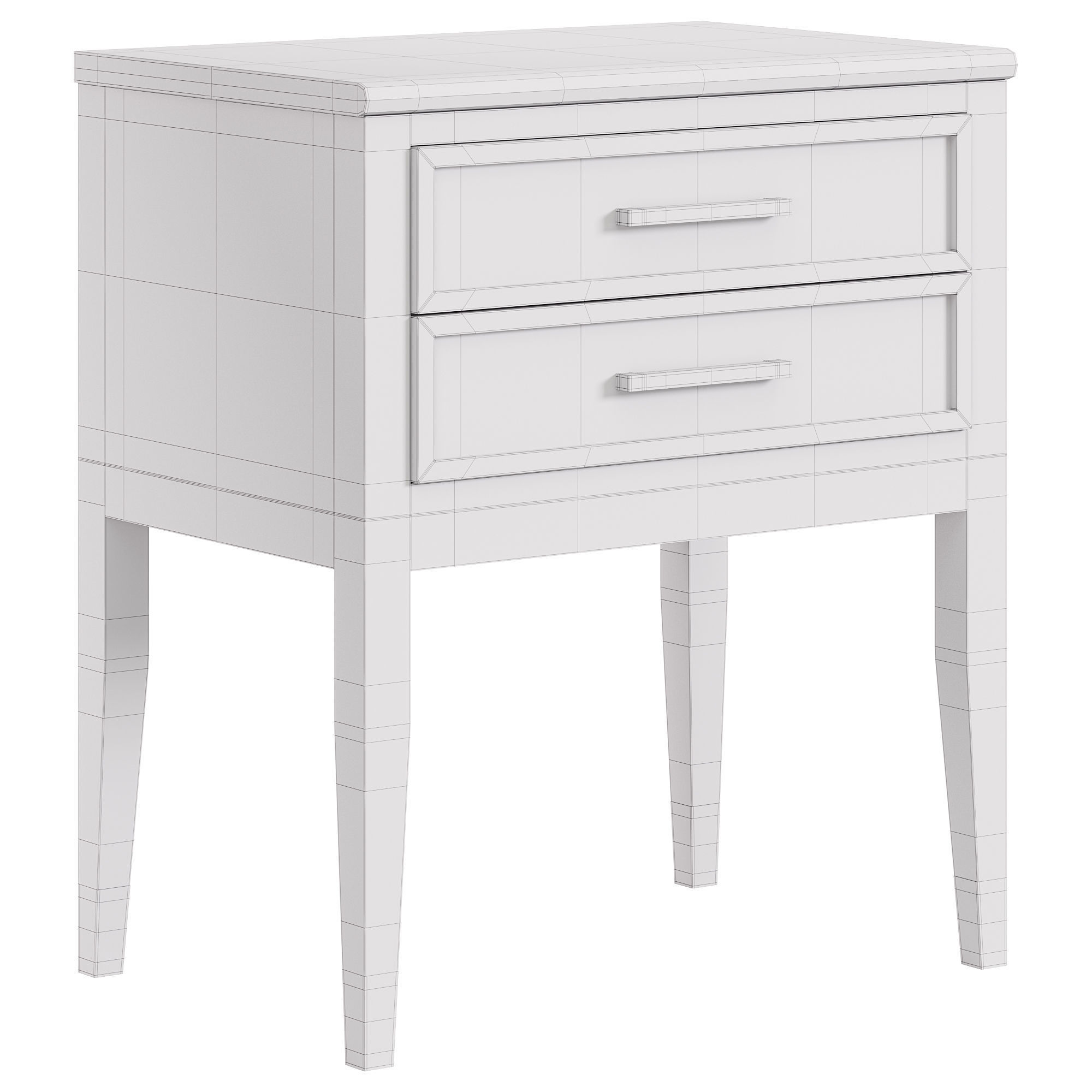 SANTA FE Table By Cazarina 3D model_2