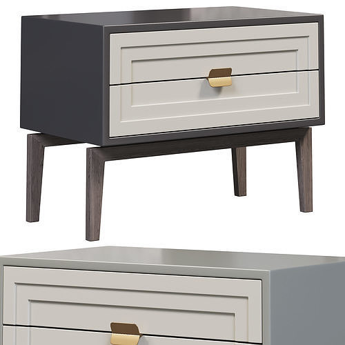 Cabinet BUFFALO by cazarina 3D model