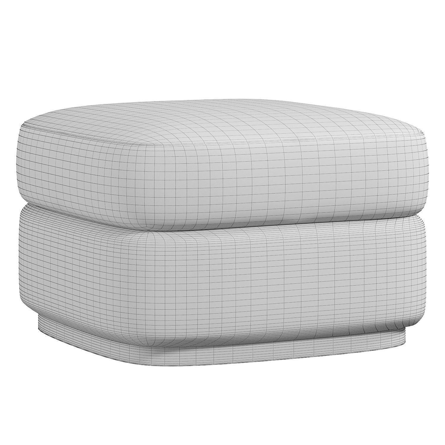 Jassika pouf by cazarina 3D model_2