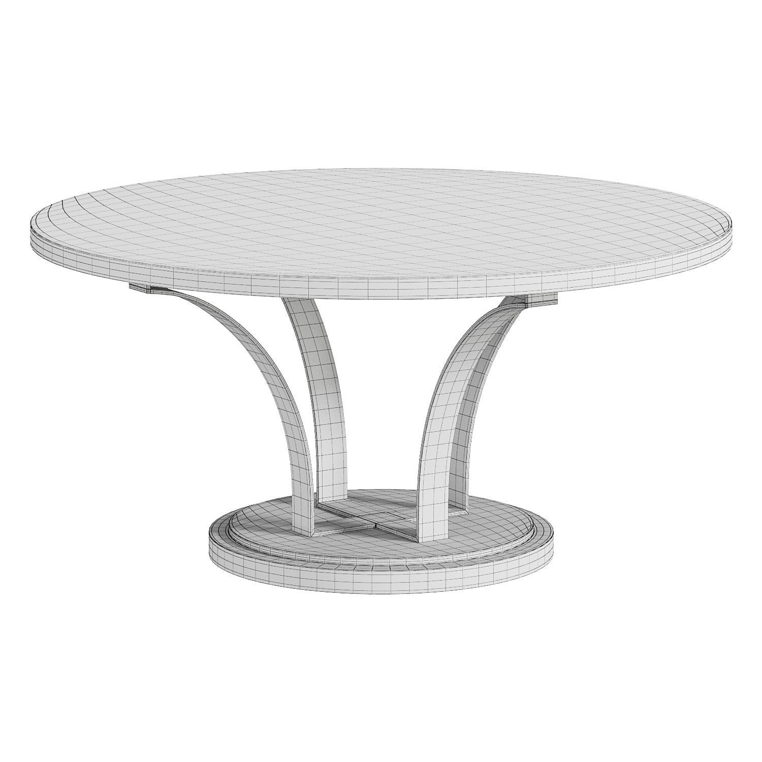 Coffee Table DORT by cazarina 3D model_3