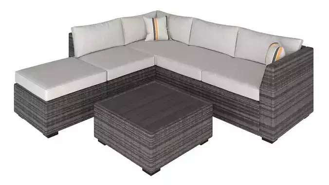 Outdoor Wicker Set