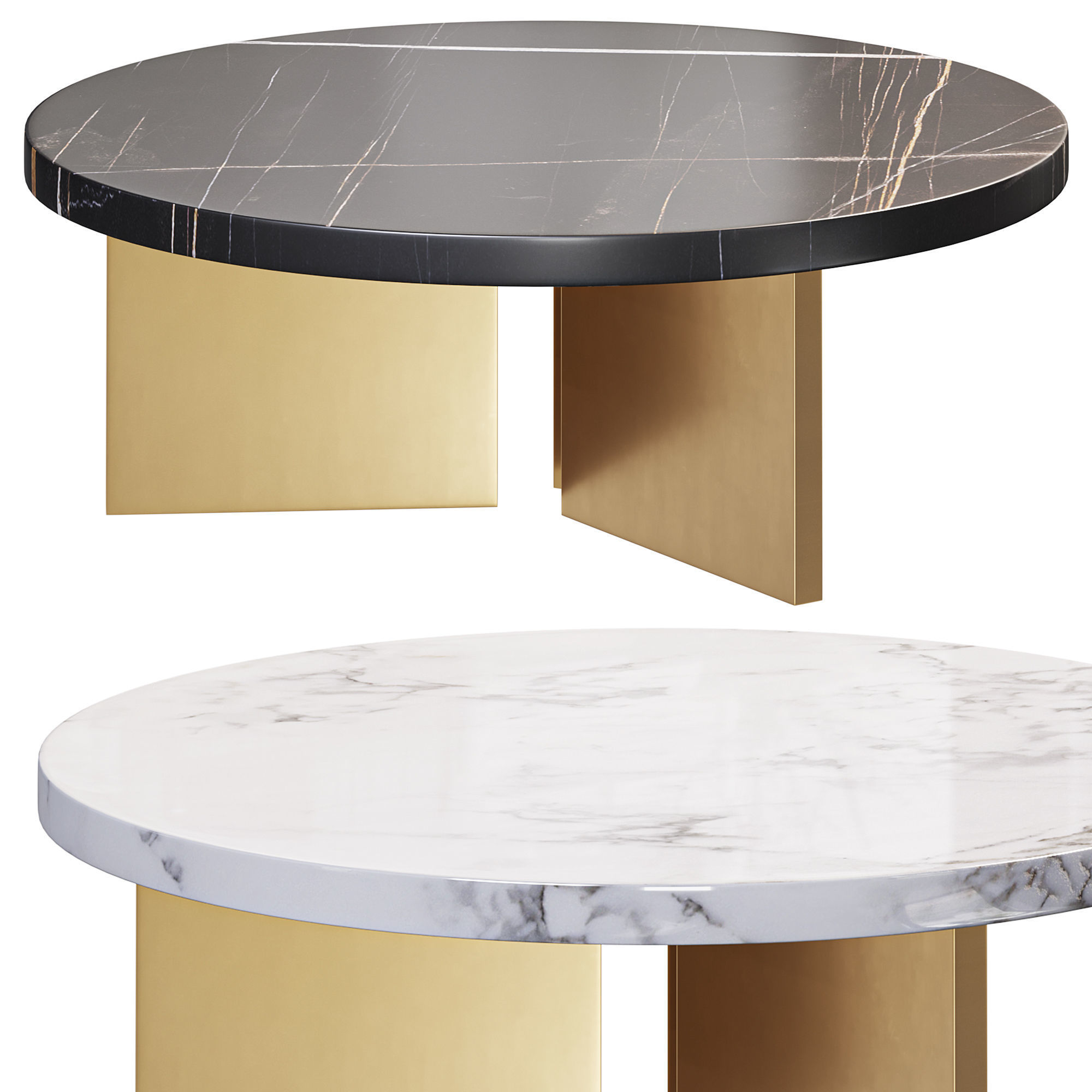  Del Mar Coffee Table By Cazarina 3D model_1