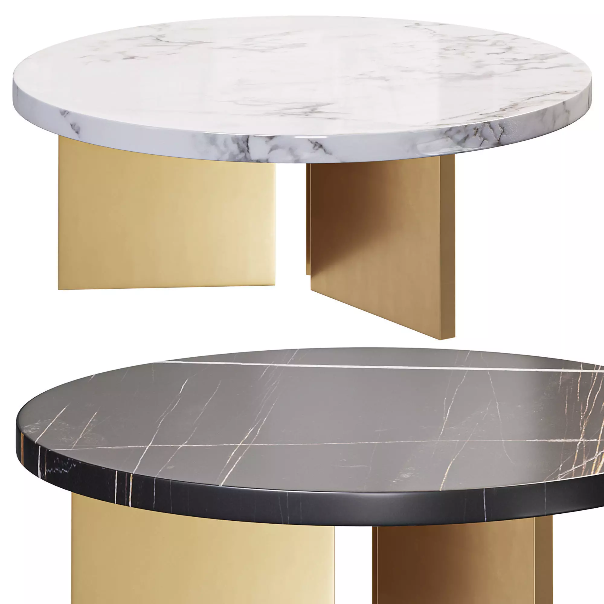  Del Mar Coffee Table By Cazarina 3D model_0