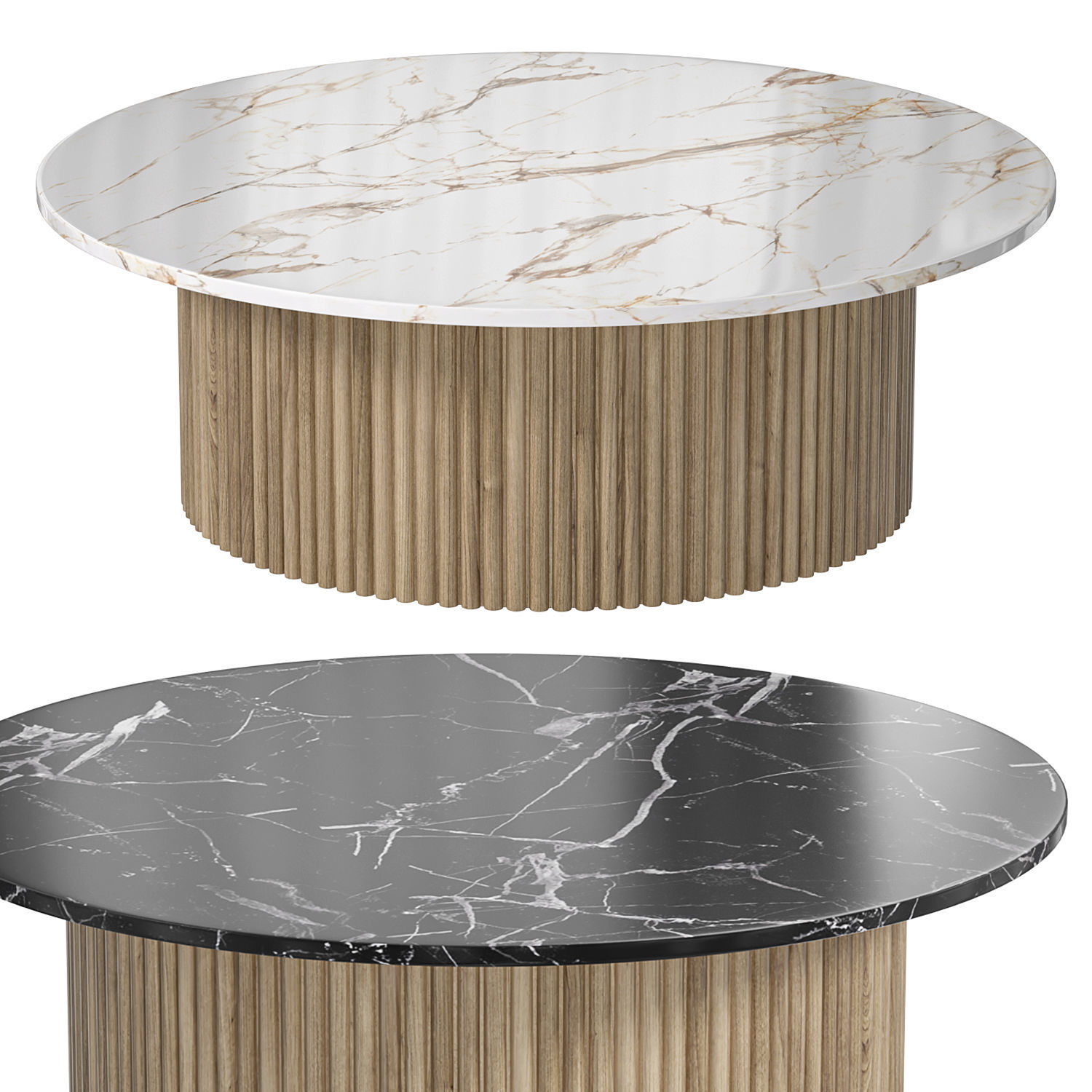 Coffee Table SHORS by cazarina 3D model_1