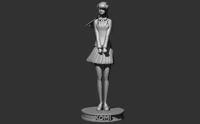 Komi san - Komi cant communicate 3D print model