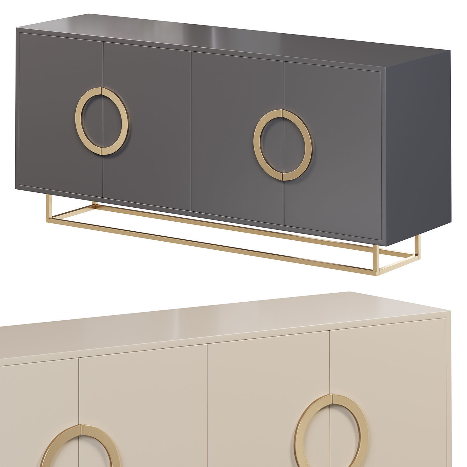 Chest of drawers OREGON by cazarina 3D model_1