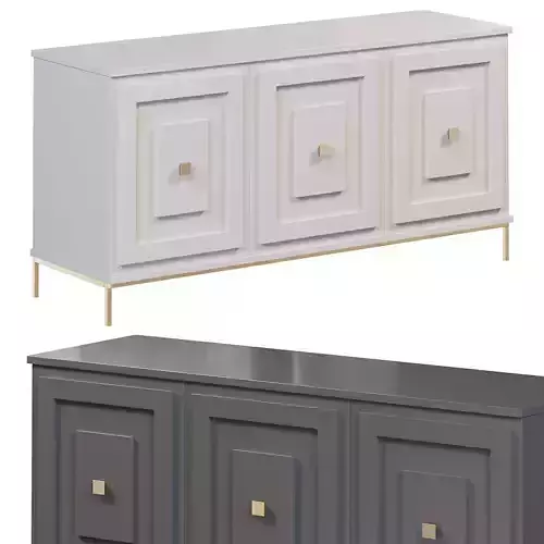 Chest of drawers OREGON by cazarina 3D model