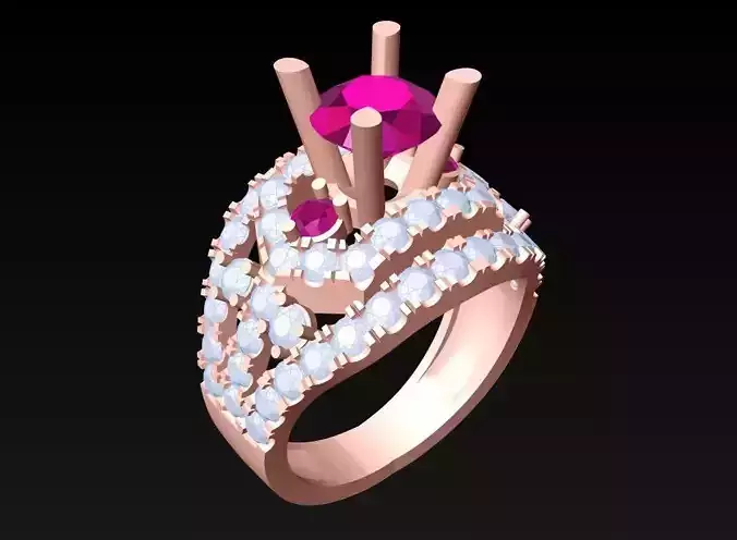 Diamond Ring - Womens Rings - N4342