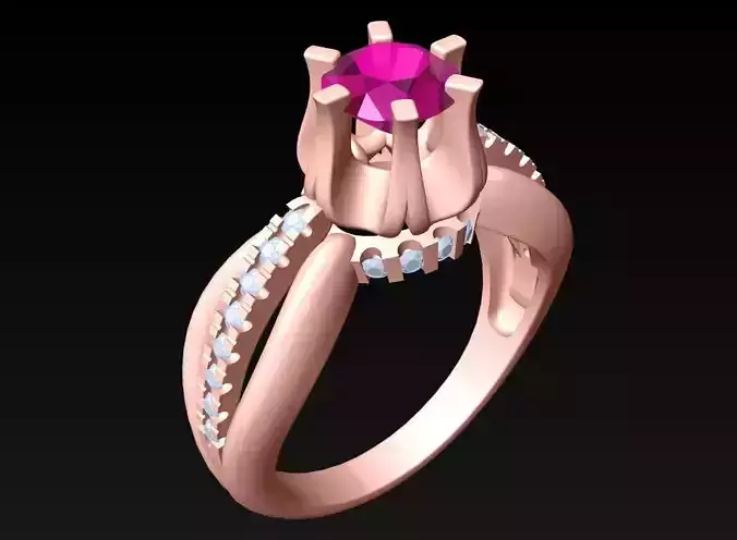 Diamond Ring - Womens Rings - N4353