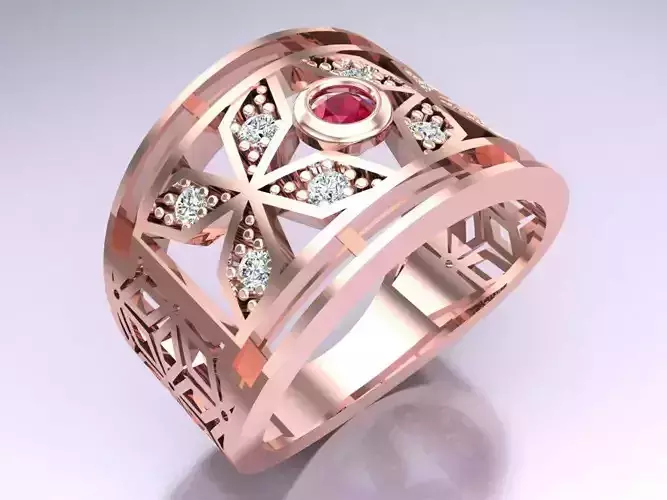 Diamond Ring - Womens Rings - N6564