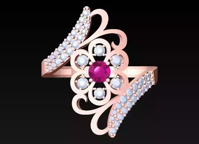 Diamond Ring - Womens Rings - N6639