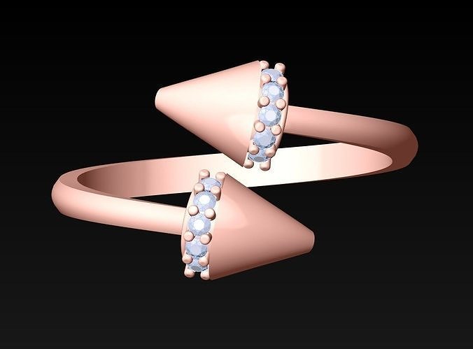 Diamond Ring  - N6725 3D print model