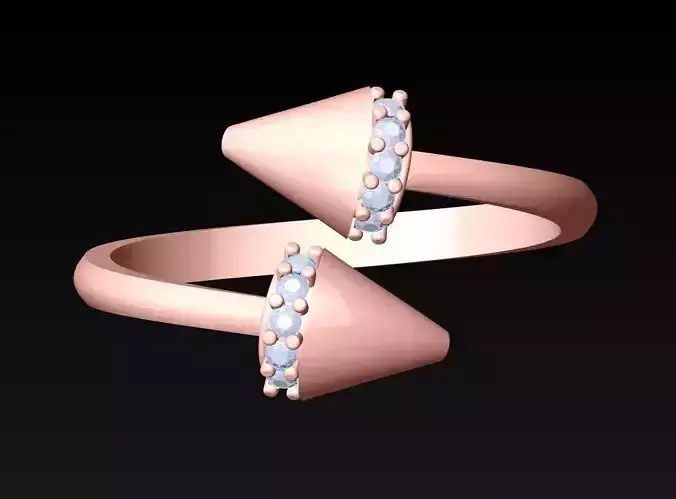 Diamond Ring  - N6725 3D print model