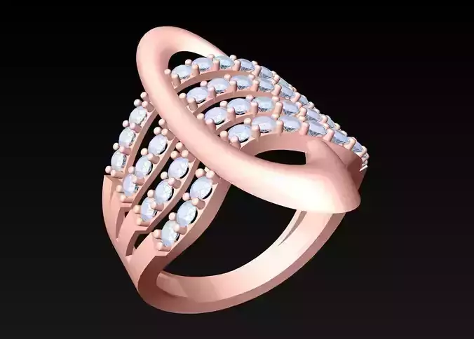 Diamond Ring - Womens Rings - N6762