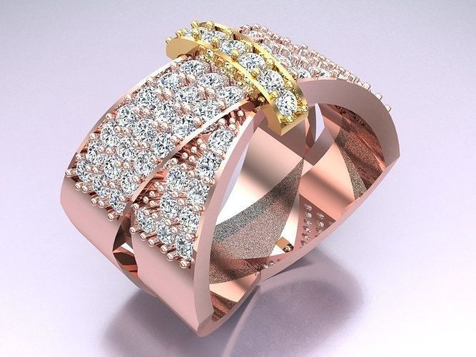 Bow Tie Ring - N3782 3D print model