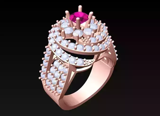 Diamond Ring - Womens Rings - N3798