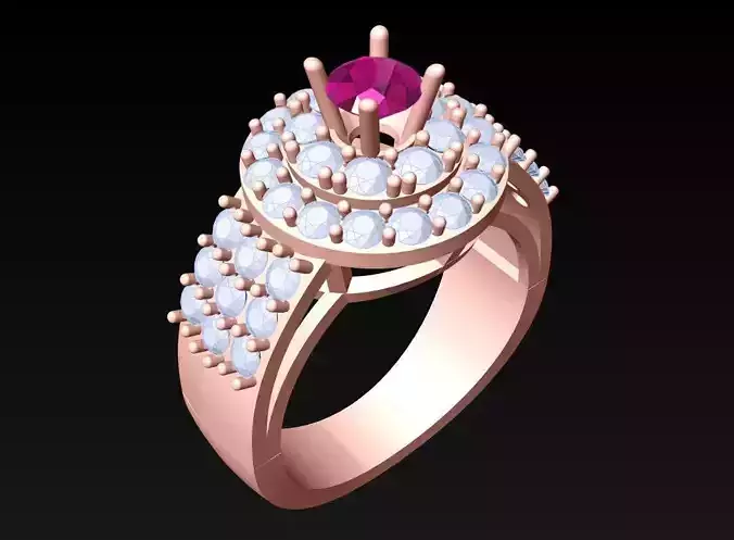Diamond Ring - Womens Rings - N3803