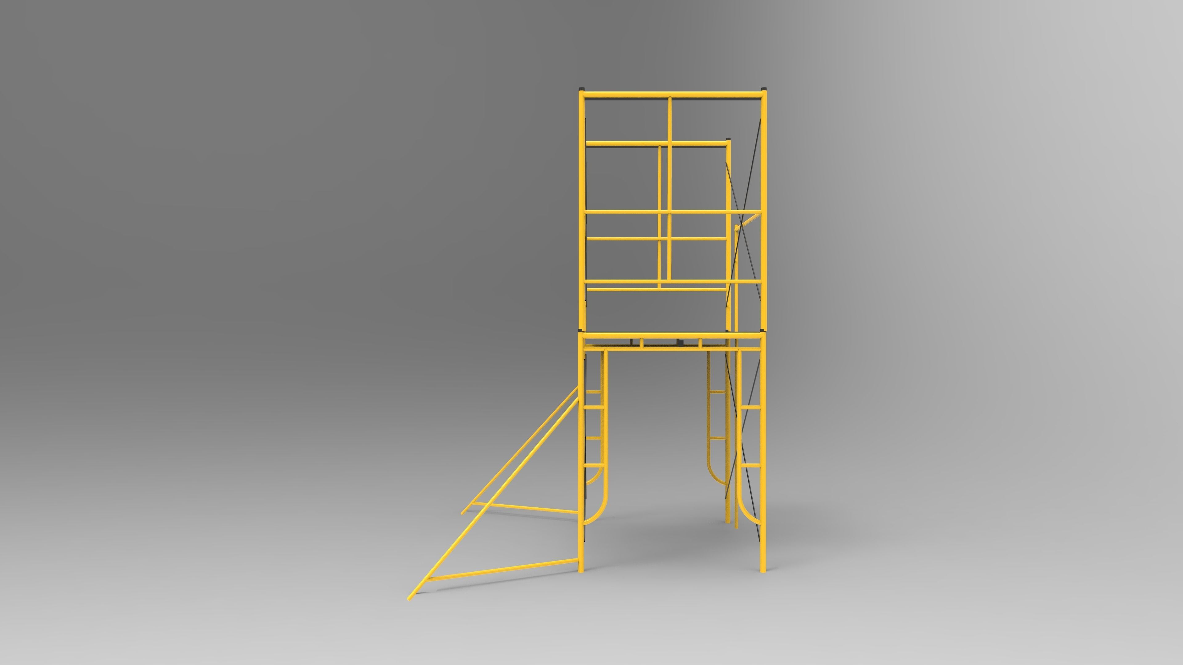 Scafolding 3D model_2